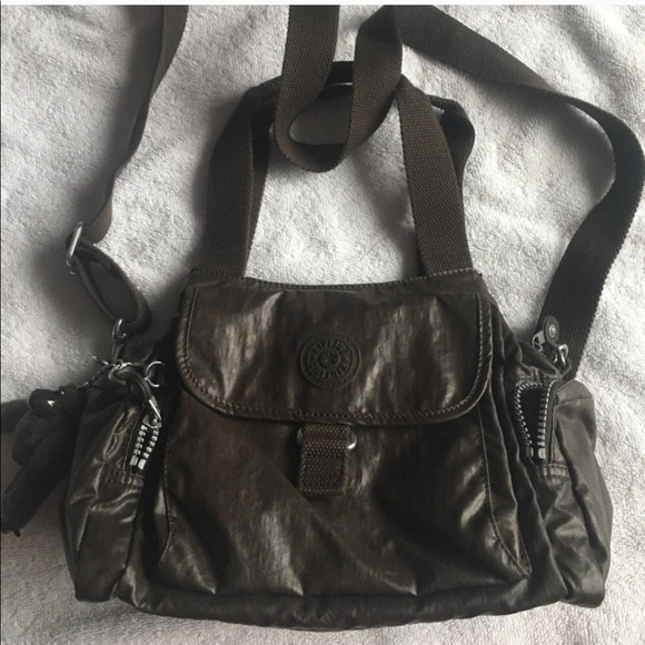 Kipling Handbags - Kipling metal crossbody bag